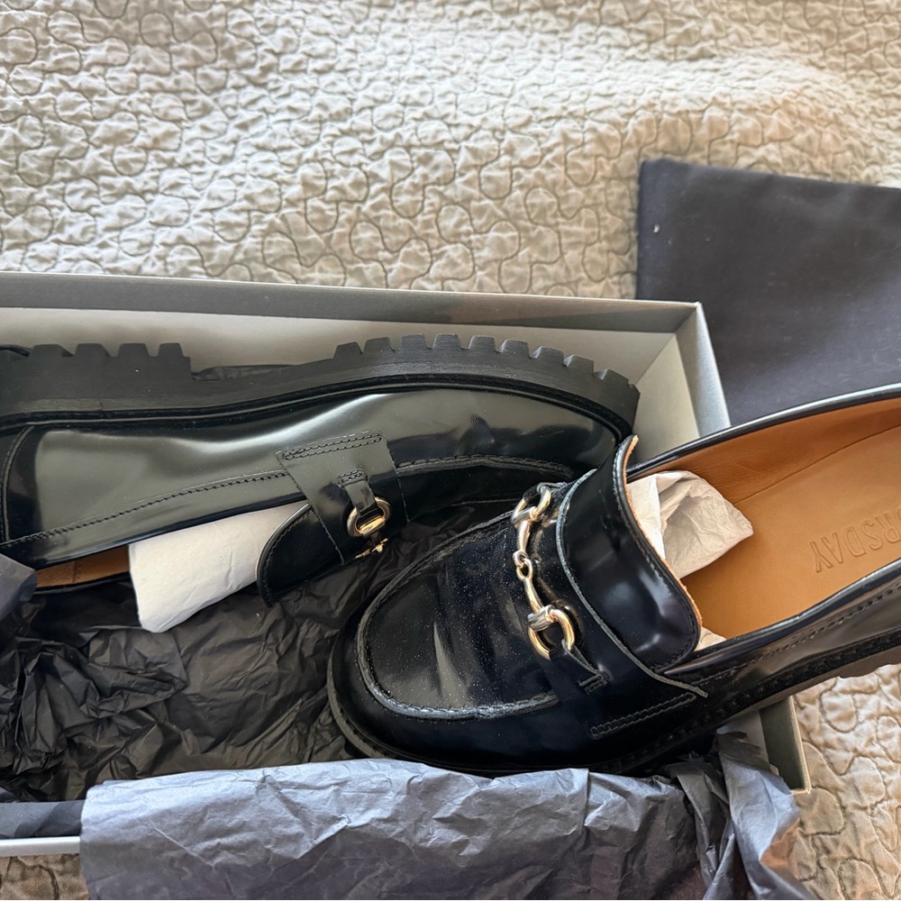 Thursday Boot Company Penny Platform Lug Sole Women’s Loafers - Picture 3 of 9